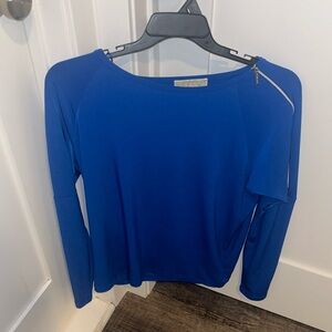 Michael Kors Navy Blue Blouse